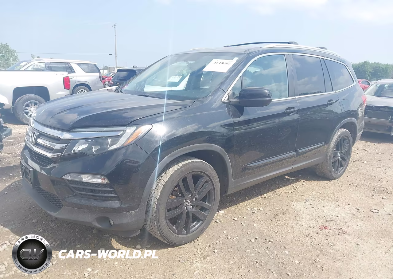 2017 Honda Pilot Ex-L VIN:5FNYF6H54HB037439 - 2