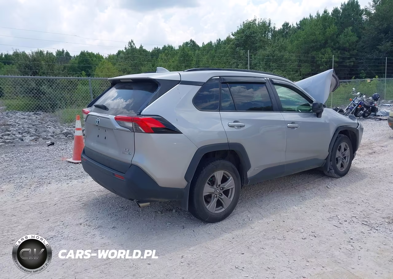 2024 Toyota Rav4 Hybrid Le VIN:JTMLWRFV4RD234716 - 4