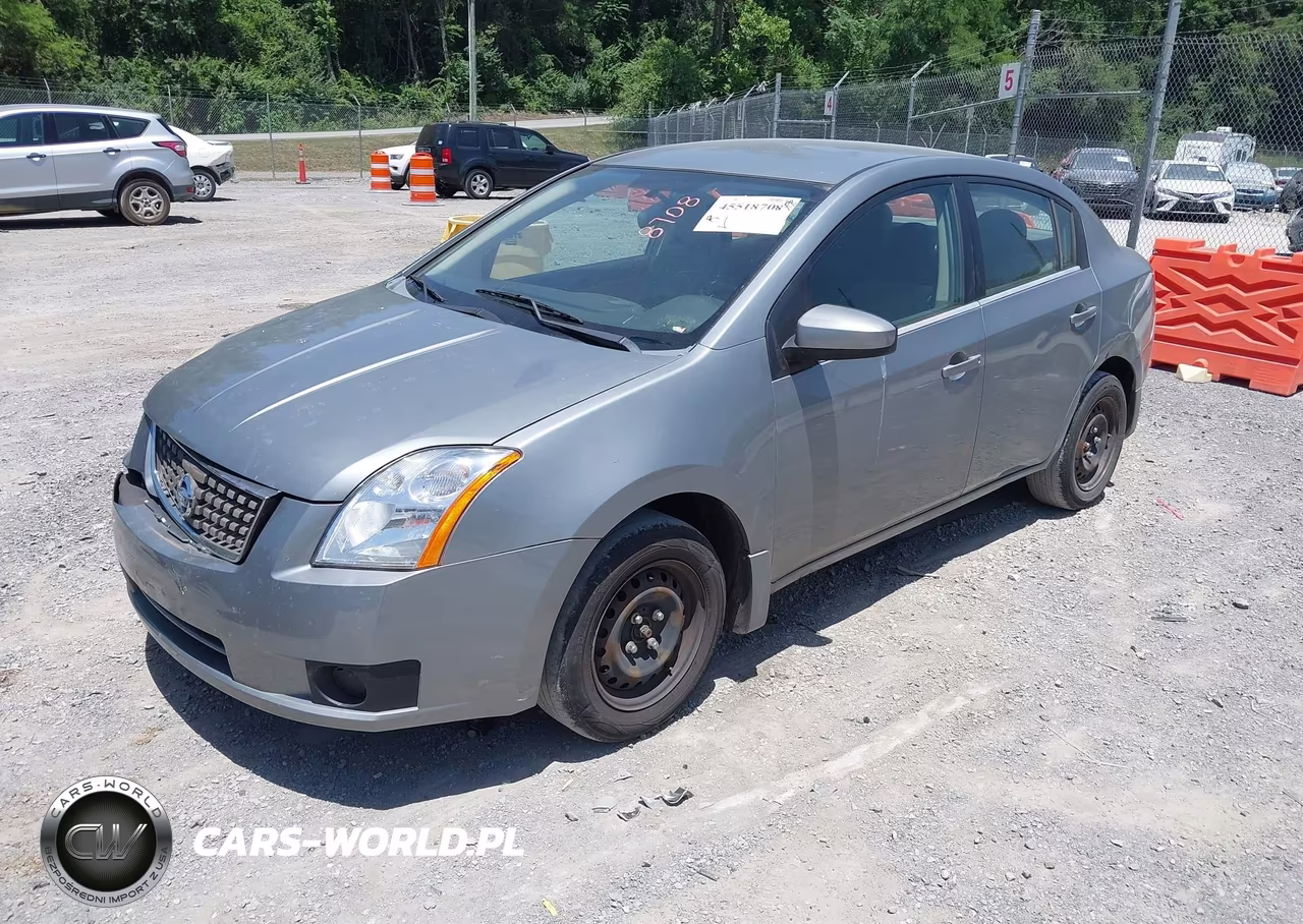 2007 Nissan Sentra 2.0 VIN:3N1AB61E87L633650 - 2