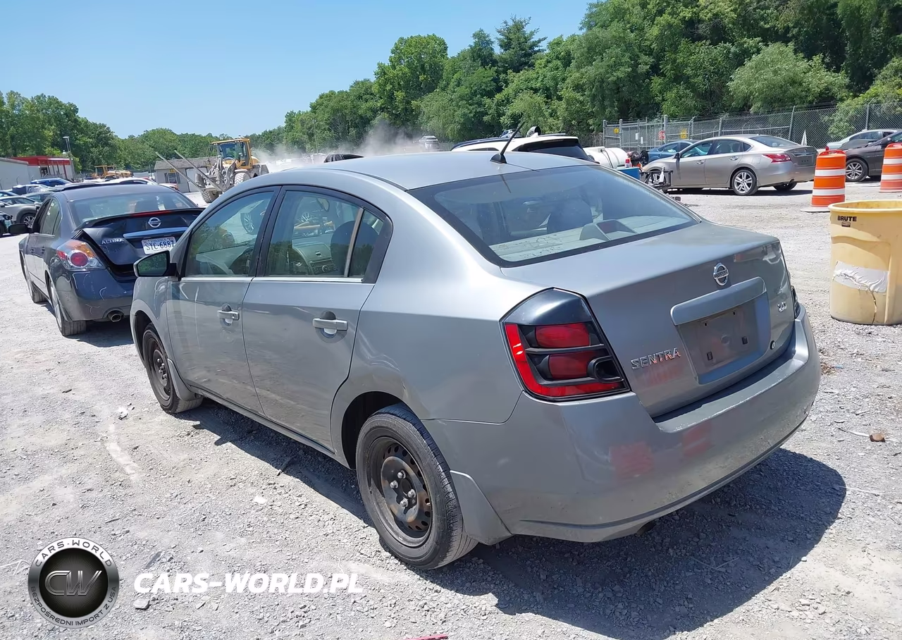 2007 Nissan Sentra 2.0 VIN:3N1AB61E87L633650 - 3