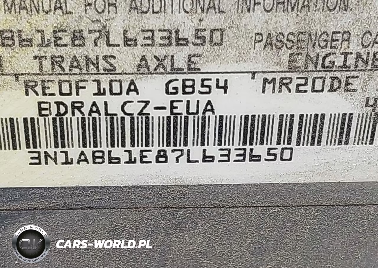 2007 Nissan Sentra 2.0 VIN:3N1AB61E87L633650 - 9
