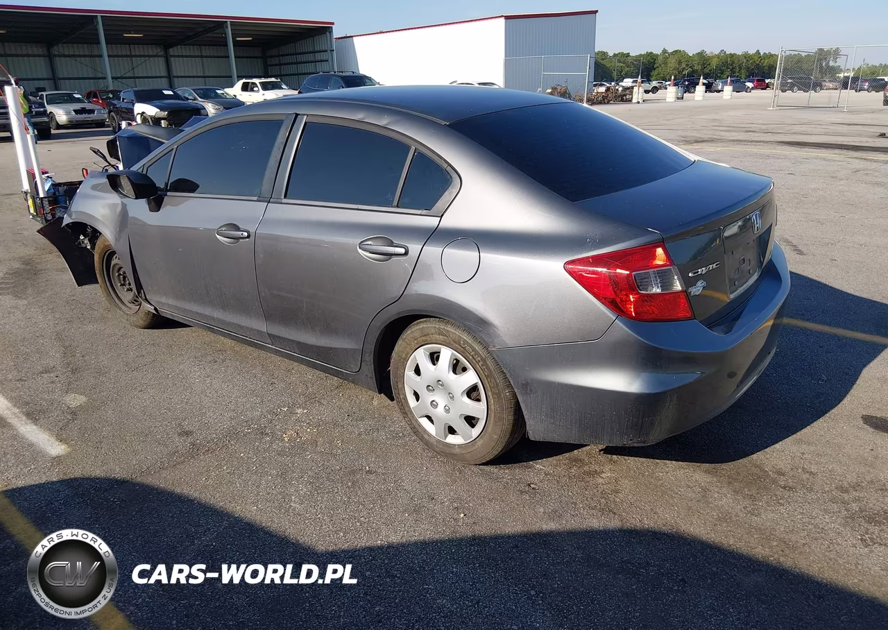 2012 Honda Civic Lx VIN:19XFB2F52CE027280 - 3