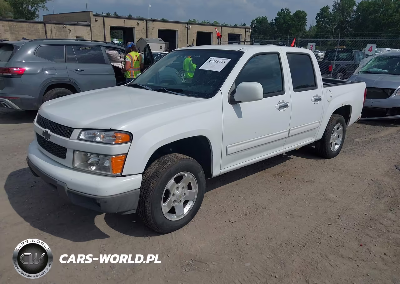 2012 Chevrolet Colorado Lt W-1Lt VIN:1GCDSCF92C8137272 - 2