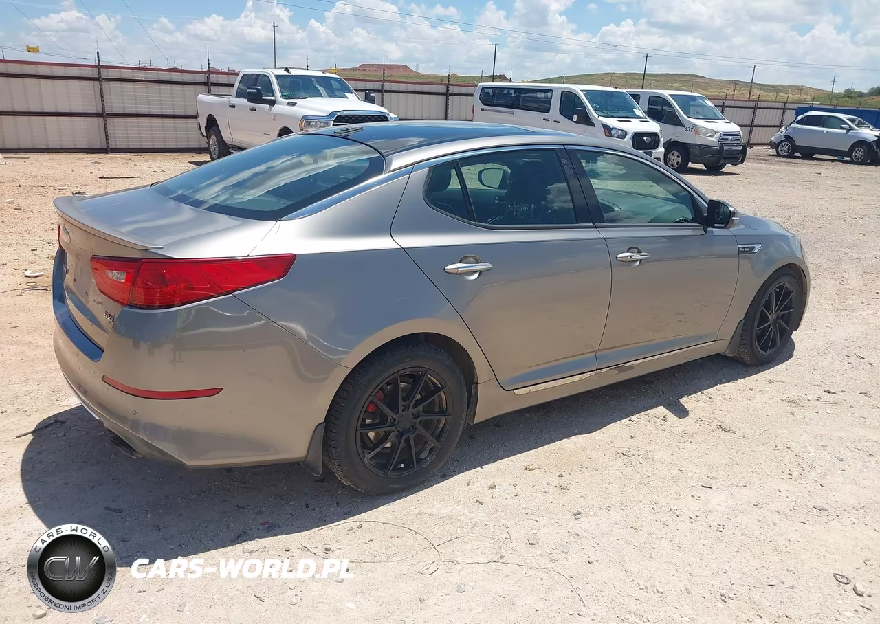 2014 Kia Optima Sxl Turbo VIN:5XXGR4A6XEG347467 - 4