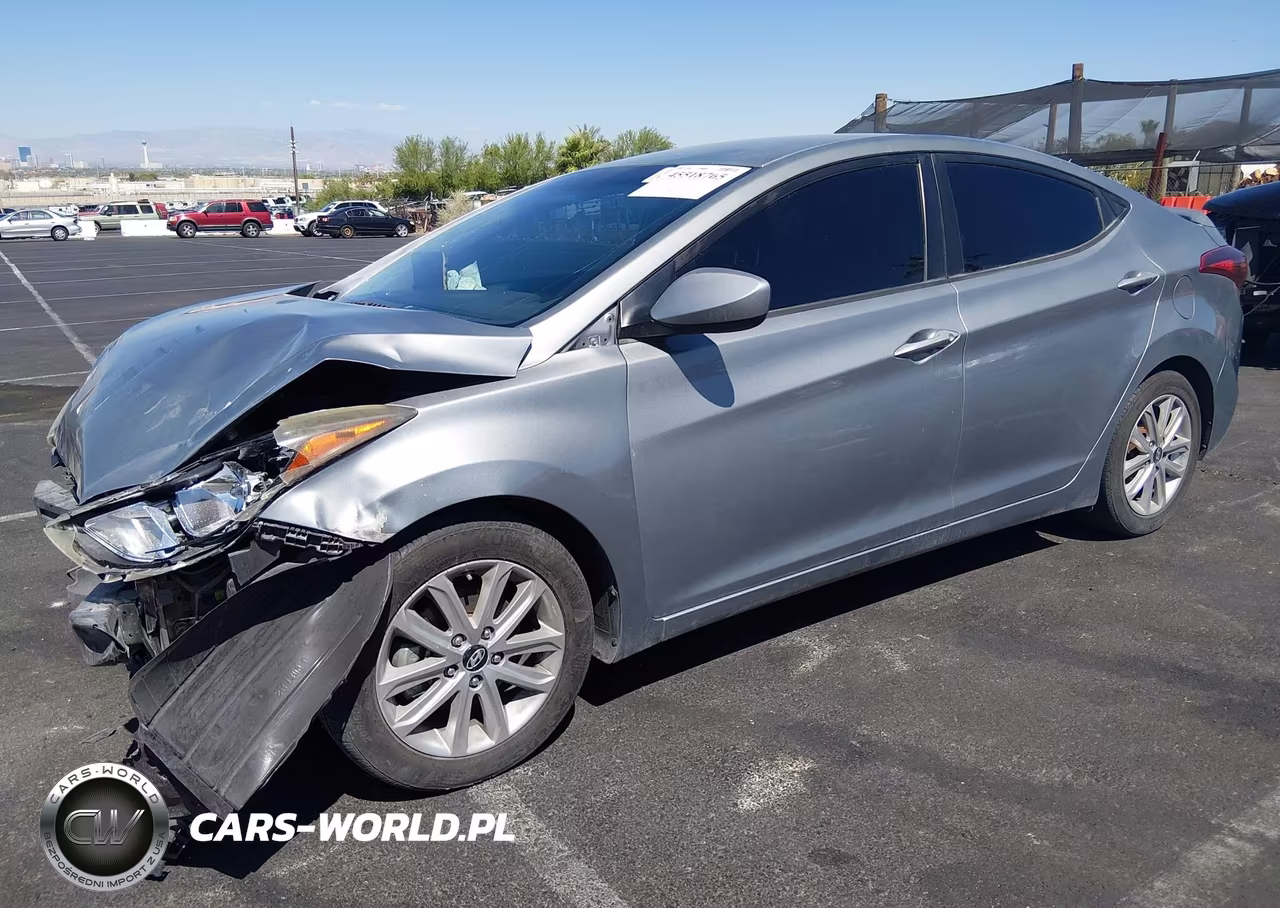 2015 Hyundai Elantra Se VIN:KMHDH4AE9FU421529 - 2