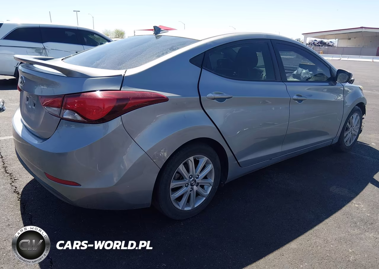 2015 Hyundai Elantra Se VIN:KMHDH4AE9FU421529 - 4