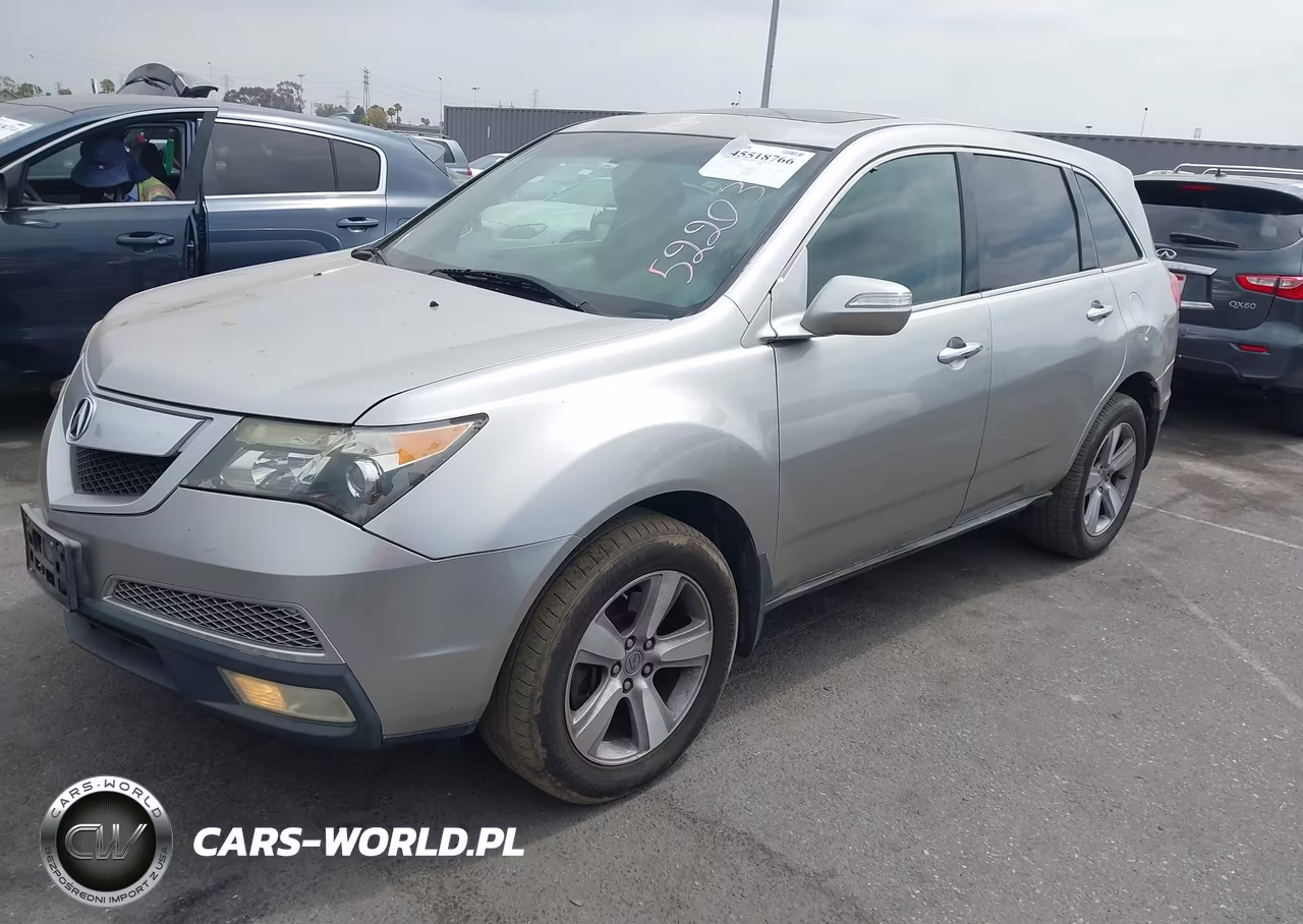 2013 Acura Mdx Technology Package VIN:2HNYD2H34DH522031 - 2