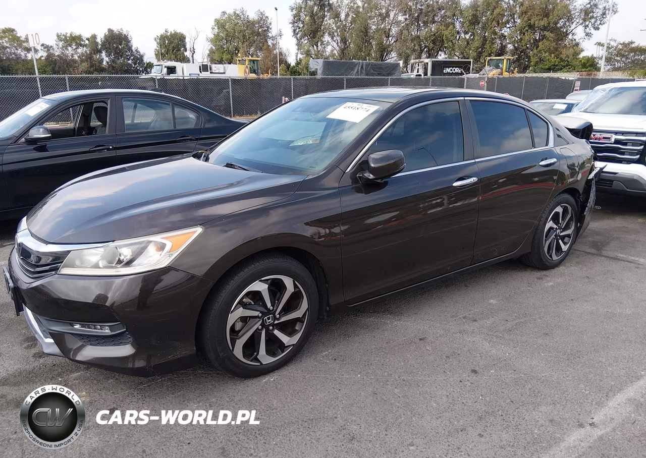2016 Honda Accord Ex-L VIN:1HGCR2F96GA011627 - 2