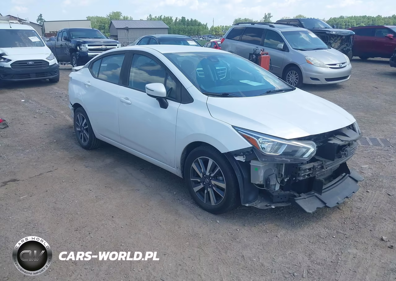 2020 Nissan Versa Sv Xtronic Cvt VIN:3N1CN8EV7LL810110 - 1