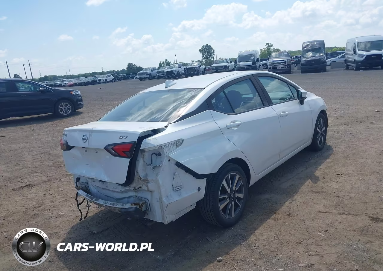 2020 Nissan Versa Sv Xtronic Cvt VIN:3N1CN8EV7LL810110 - 4