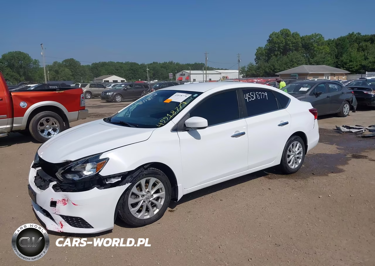 2018 Nissan Sentra Sv VIN:3N1AB7AP3JY308390 - 2