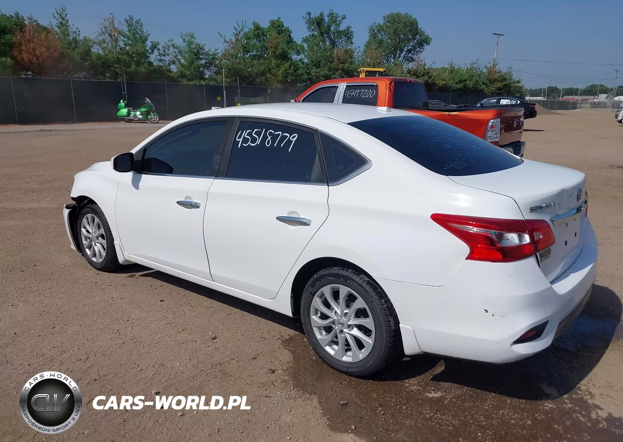2018 Nissan Sentra Sv VIN:3N1AB7AP3JY308390 - 3