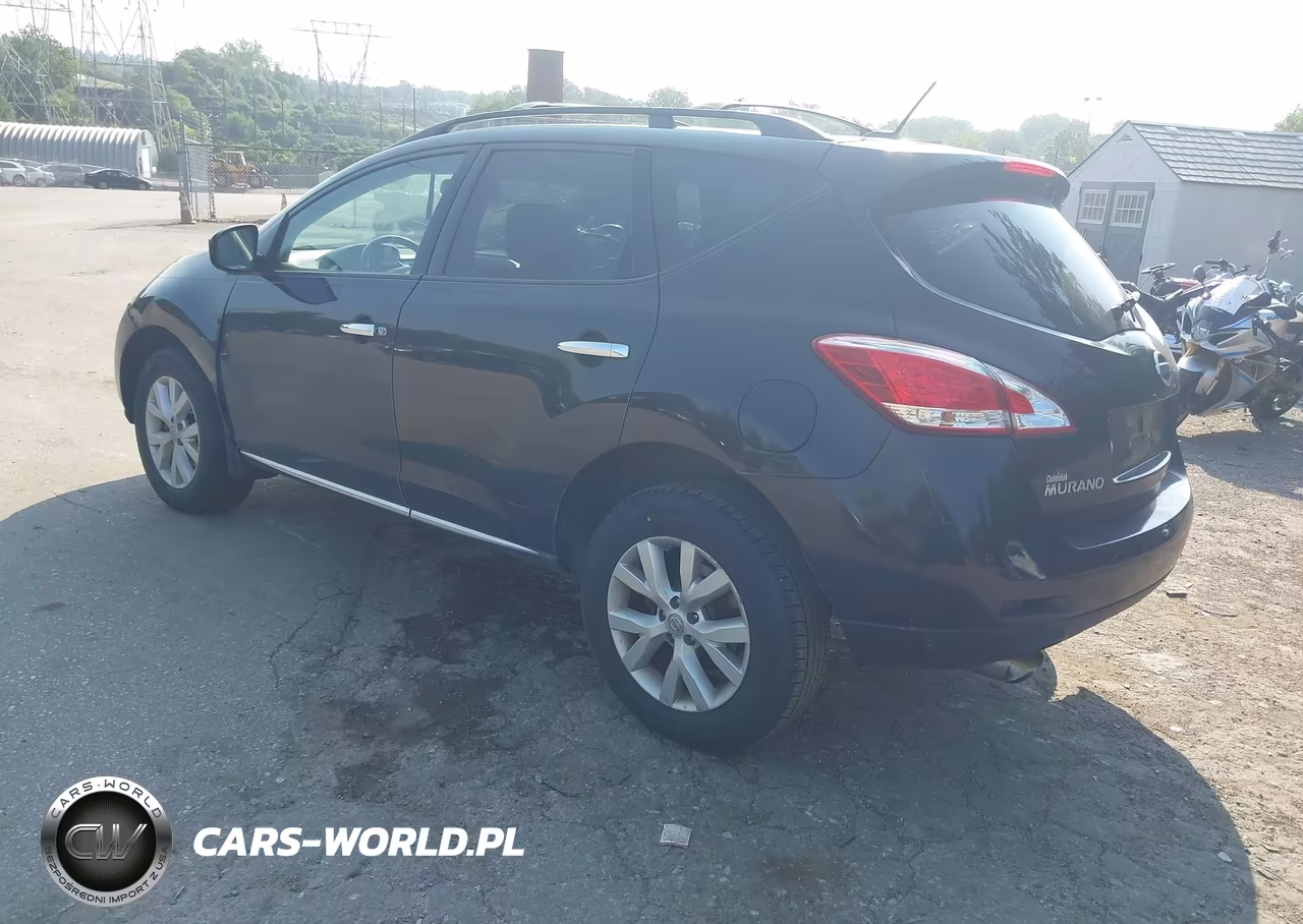 2011 Nissan Murano Sl VIN:JN8AZ1MWXBW185824 - 3