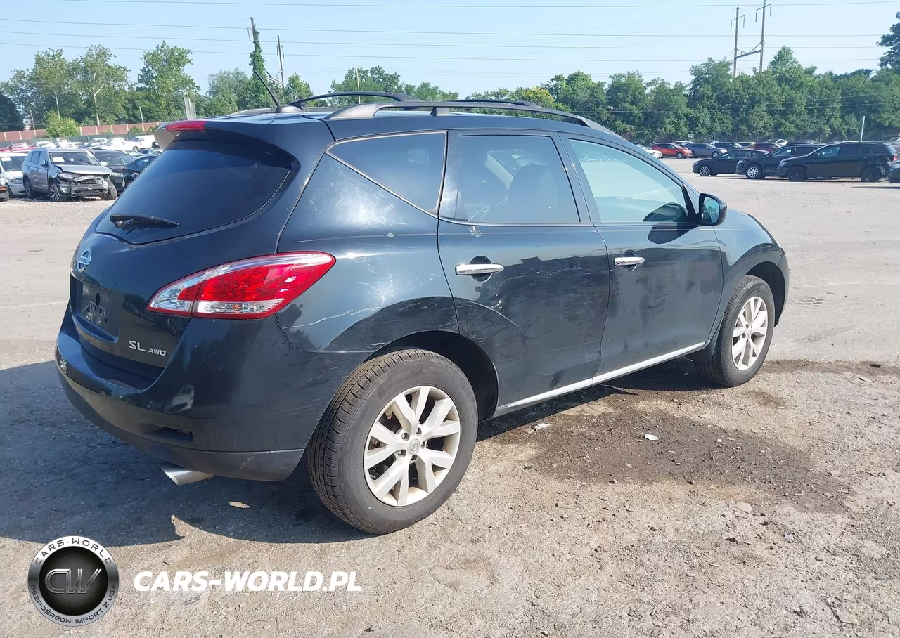2011 Nissan Murano Sl VIN:JN8AZ1MWXBW185824 - 4