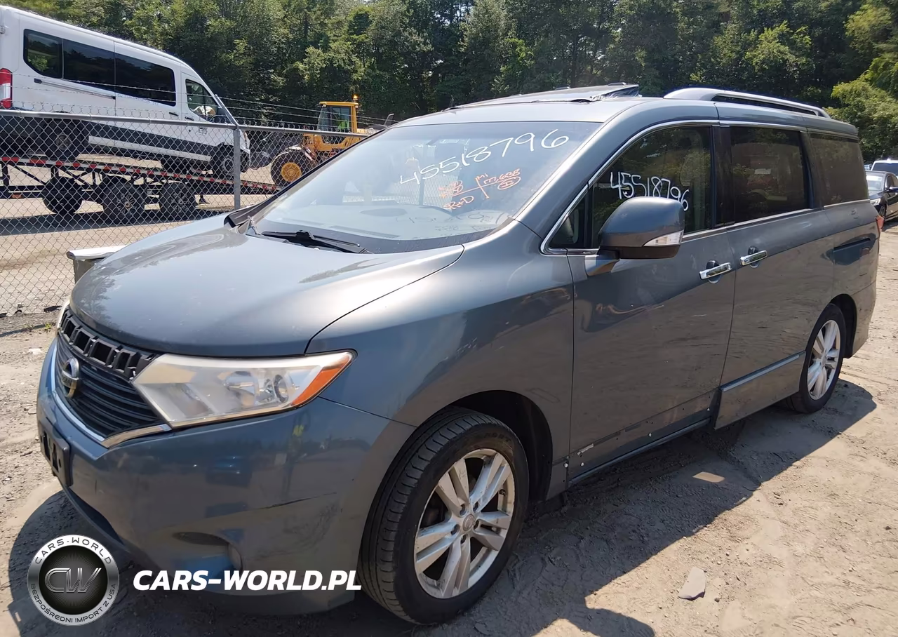 2011 Nissan Quest Sl VIN:JN8AE2KP6B9010935 - 2