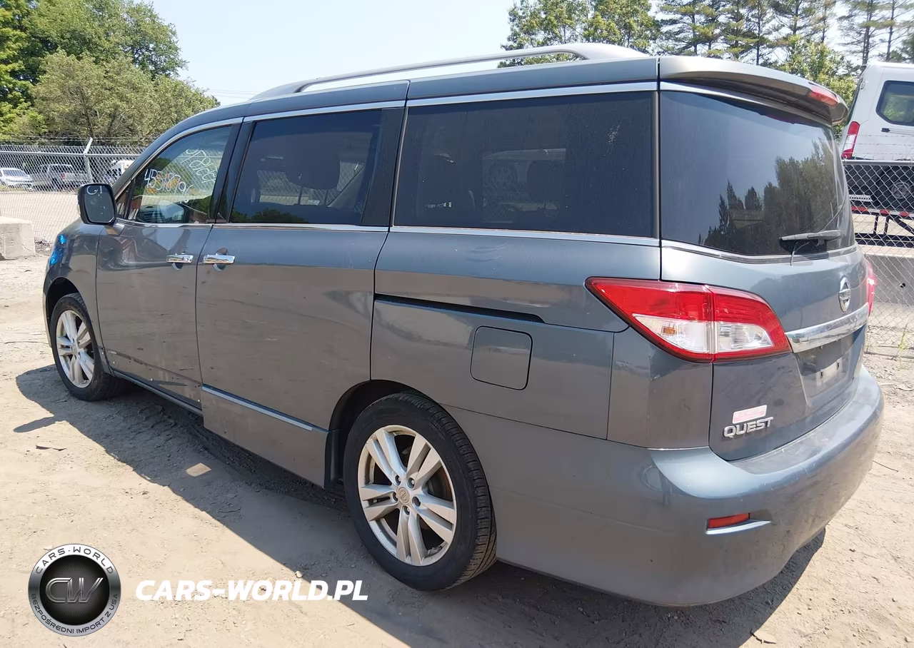 2011 Nissan Quest Sl VIN:JN8AE2KP6B9010935 - 3