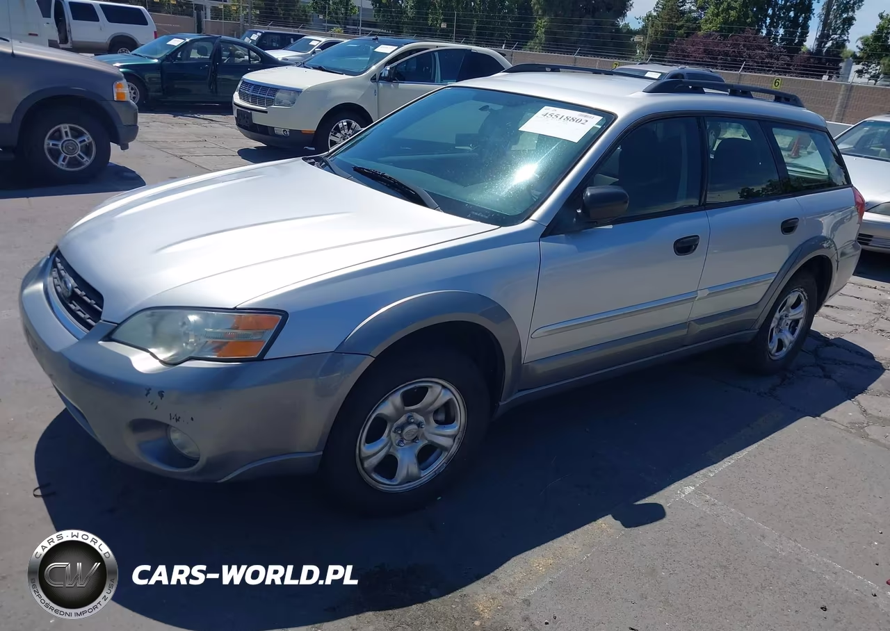 2007 Subaru Outback 2.5I Basic VIN:4S4BP61C777319375 - 2