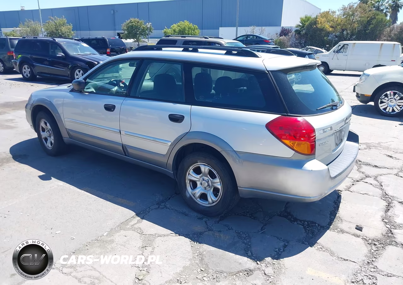 2007 Subaru Outback 2.5I Basic VIN:4S4BP61C777319375 - 3