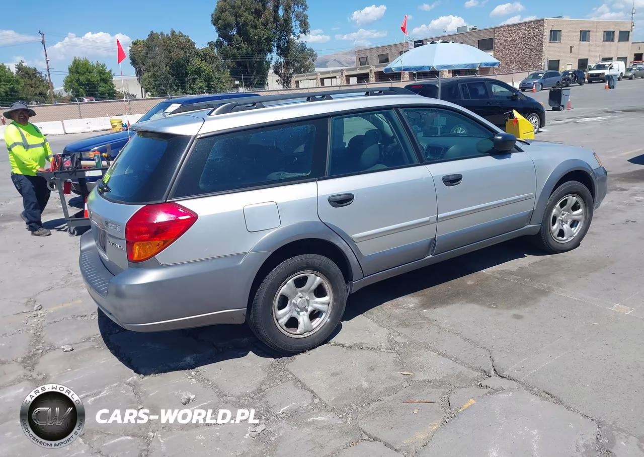 2007 Subaru Outback 2.5I Basic VIN:4S4BP61C777319375 - 4