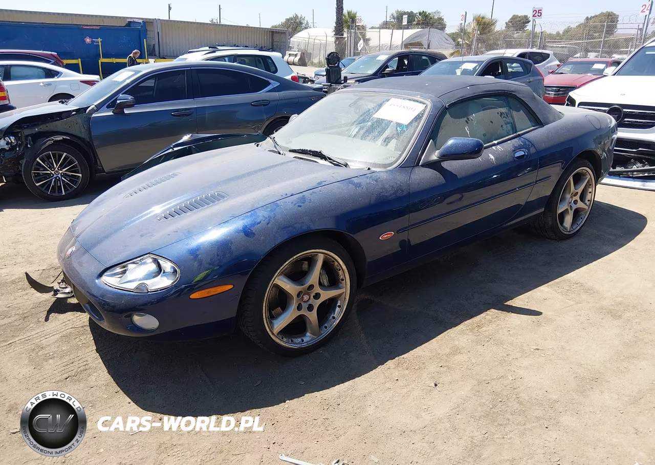 2001 Jaguar Xkr VIN:SAJDA42B71PA20375 - 2