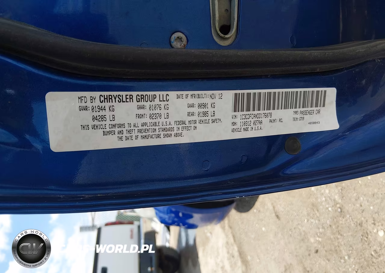 2013 Dodge Dart Limited VIN:1C3CDFCAXDD176078 - 9