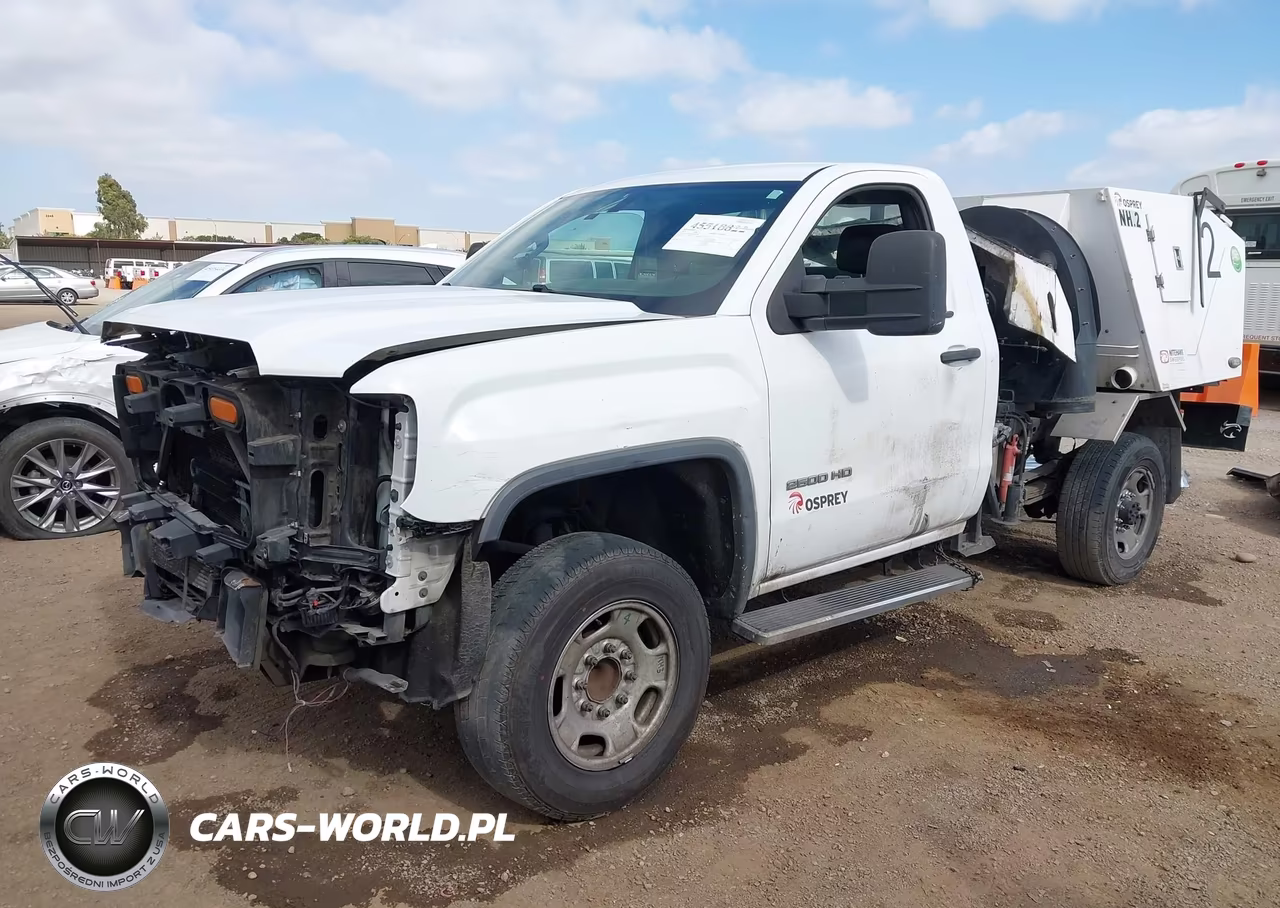 2017 GMC Sierra 2500Hd VIN:1GD01REG8HZ201588 - 2