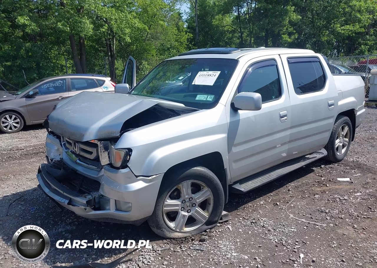 2009 Honda Ridgeline Rtl VIN:5FPYK16509B107013 - 2