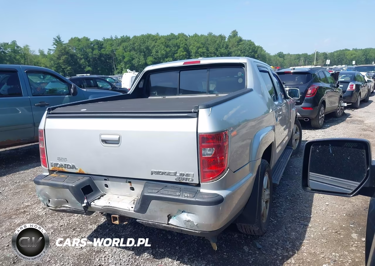 2009 Honda Ridgeline Rtl VIN:5FPYK16509B107013 - 4