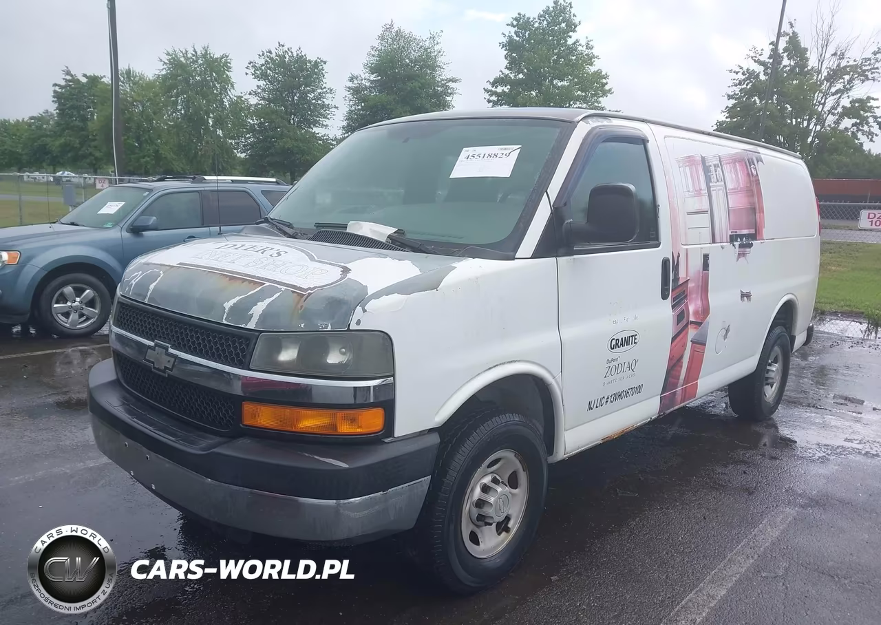 2007 Chevrolet Express Work Van VIN:1GCGG25V771111353 - 2