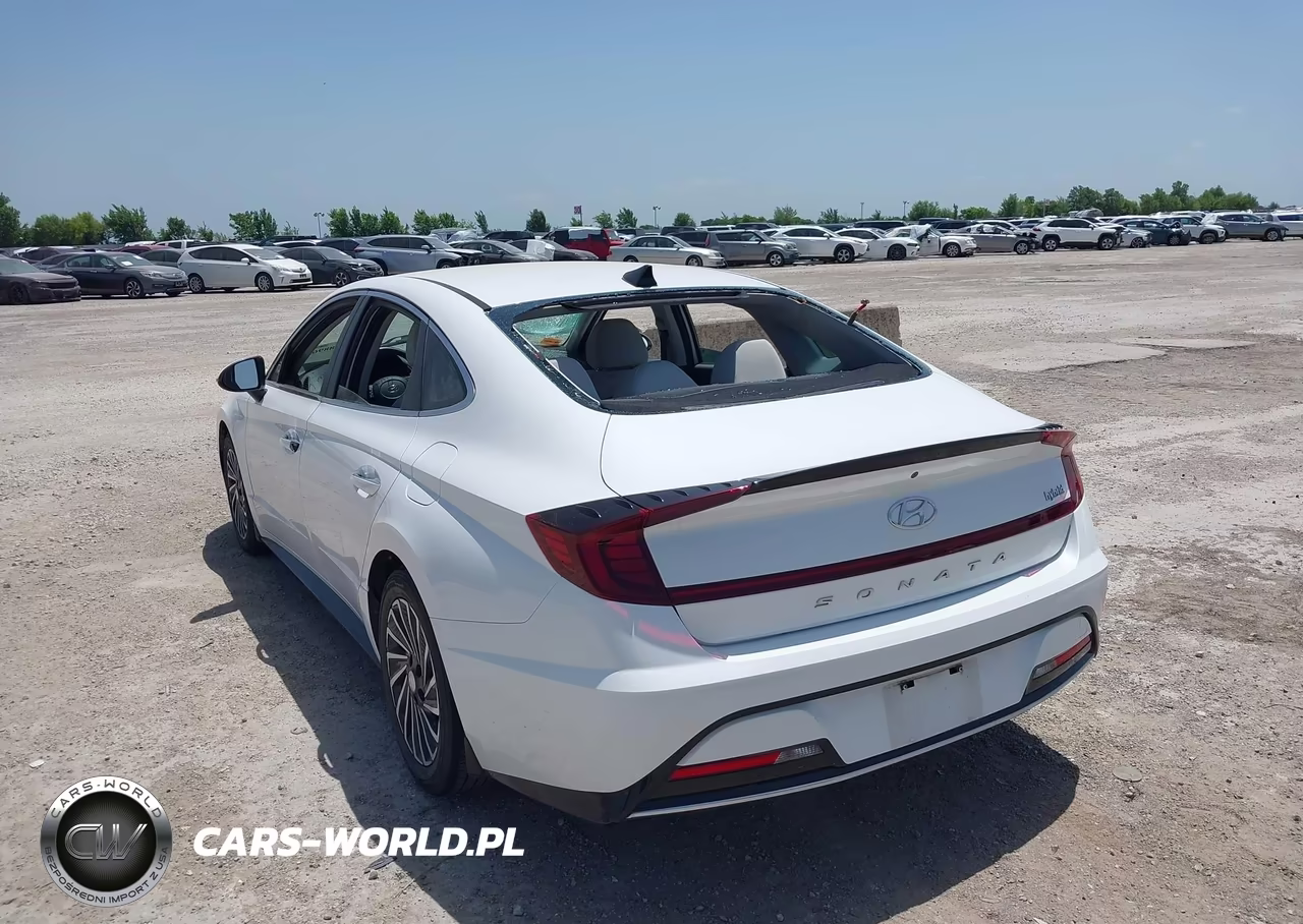 2021 Hyundai Sonata Sel VIN:KMHL34JJ1MA034317 - 3