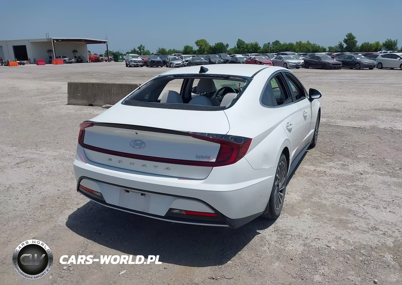 2021 Hyundai Sonata Sel VIN:KMHL34JJ1MA034317 - 4
