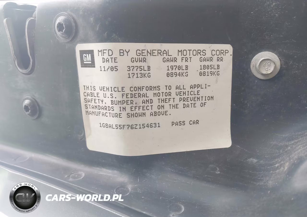 2006 Saturn Ion 3 VIN:1G8AL55F76Z154631 - 9