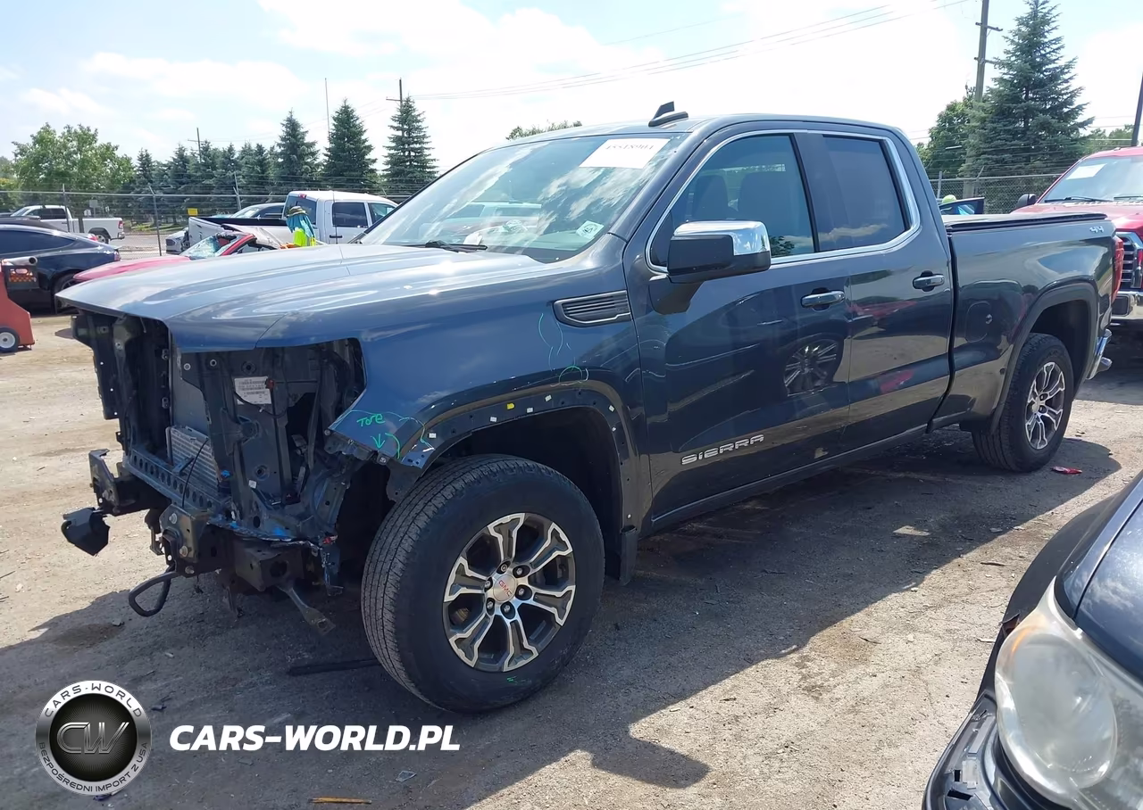 2020 GMC Sierra 1500 4Wd Standard Box Sle VIN:1GTR9BEK3LZ358583 - 2