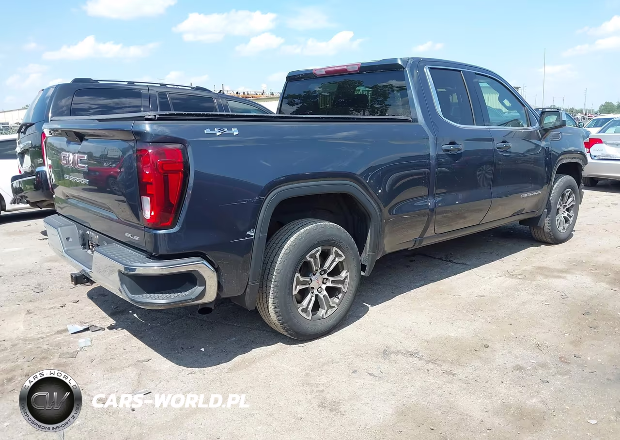 2020 GMC Sierra 1500 4Wd Standard Box Sle VIN:1GTR9BEK3LZ358583 - 4
