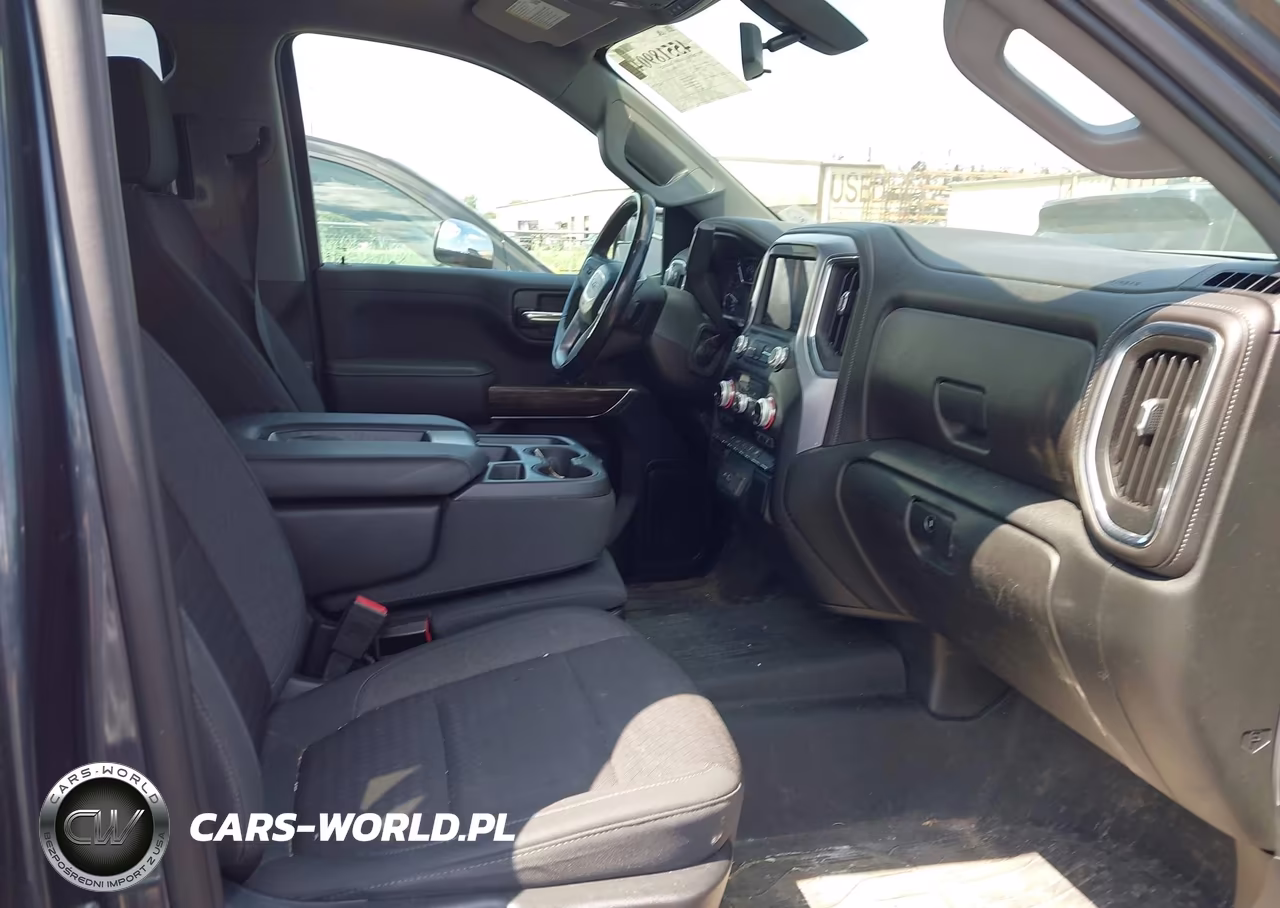 2020 GMC Sierra 1500 4Wd Standard Box Sle VIN:1GTR9BEK3LZ358583 - 5