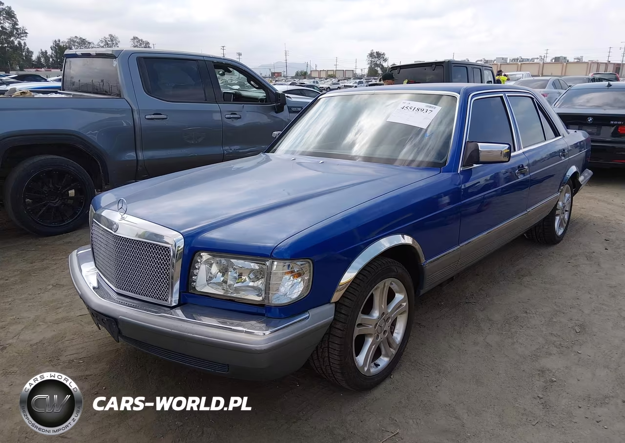 1985 Mercedes-Benz 380 Se VIN:WDBCA32C9FA133537 - 2