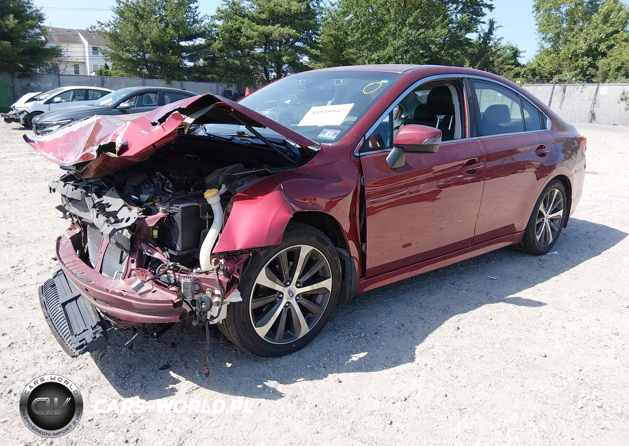 2017 Subaru Legacy 2.5I Limited VIN:4S3BNAN62H3035257 - 2