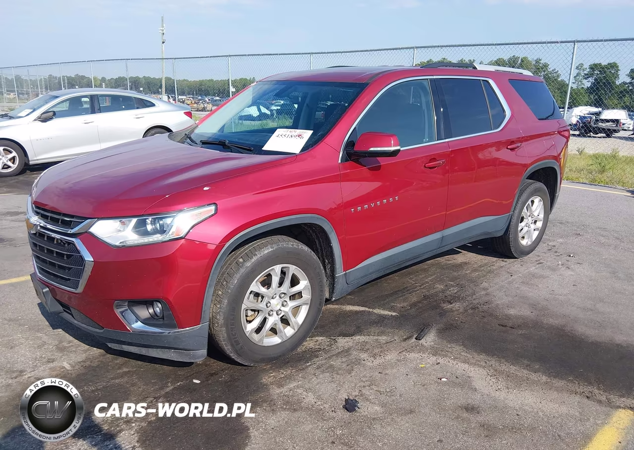 2018 Chevrolet Traverse Lt Cloth VIN:1GNEVGKW8JJ270002 - 2