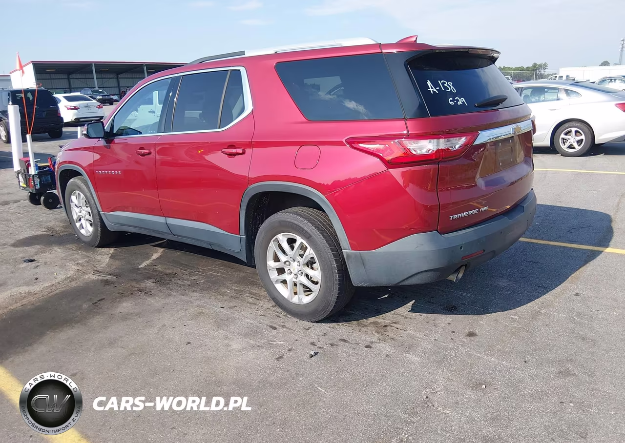 2018 Chevrolet Traverse Lt Cloth VIN:1GNEVGKW8JJ270002 - 3
