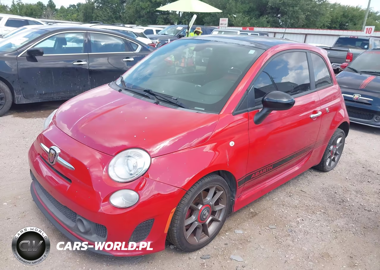 2012 Fiat 500 Abarth VIN:3C3CFFFH2CT380112 - 2