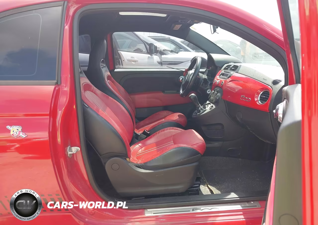 2012 Fiat 500 Abarth VIN:3C3CFFFH2CT380112 - 5