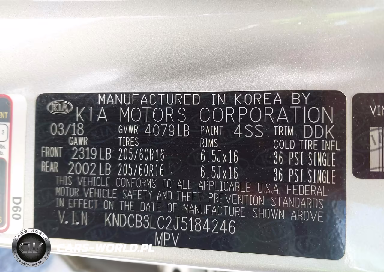 2018 Kia Niro Fe VIN:KNDCB3LC2J5184246 - 9