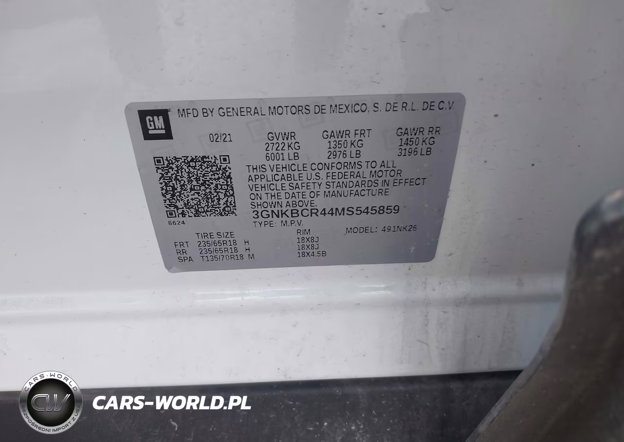 2021 Chevrolet Blazer Fwd 2Lt VIN:3GNKBCR44MS545859 - 9