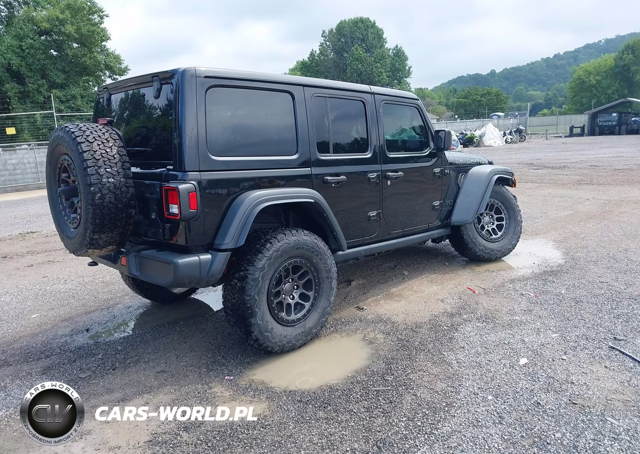 2022 Jeep Wrangler Unlimited High Tide 4X4 VIN:1C4HJXDG6NW235166 - 4