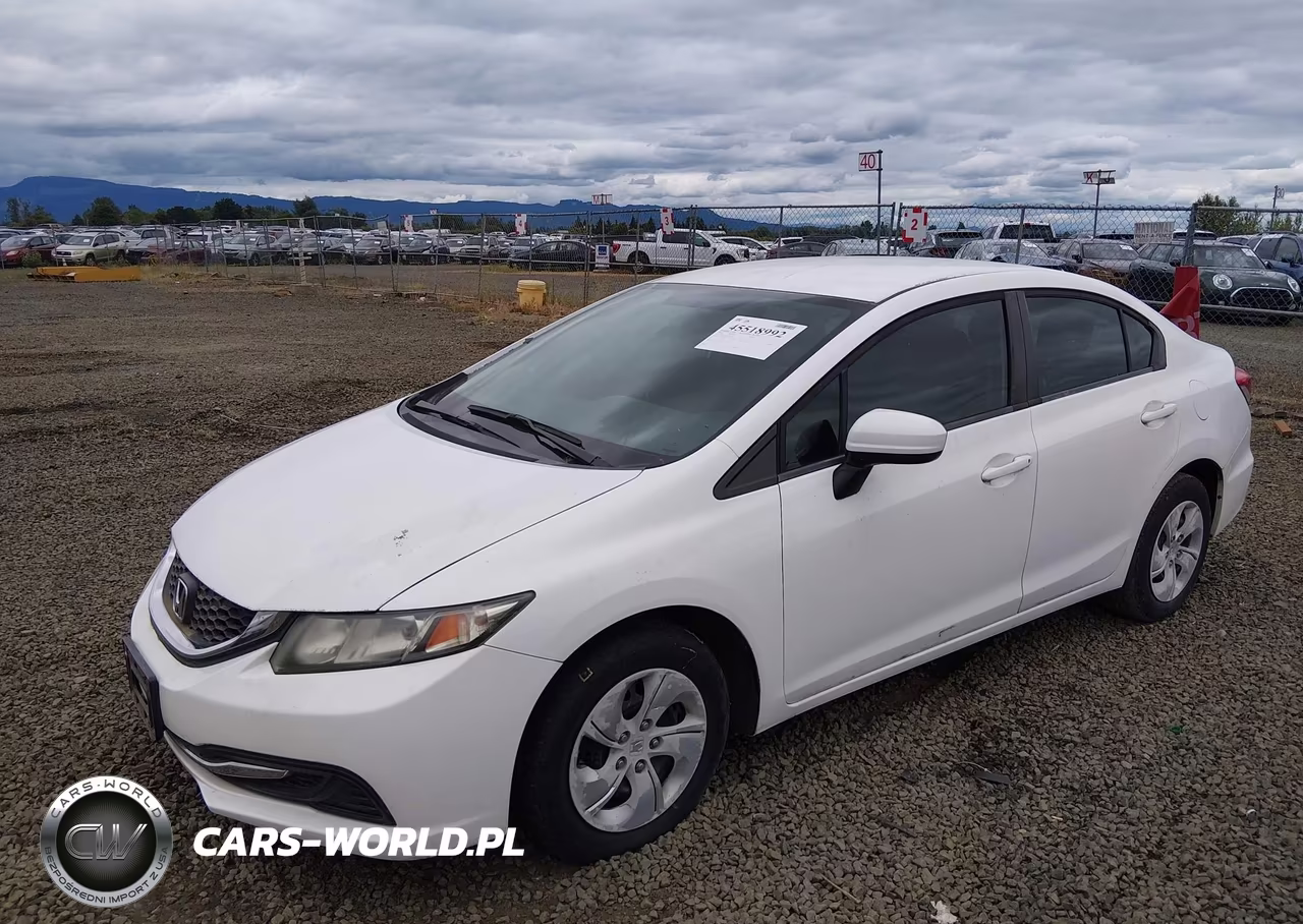 2014 Honda Civic Lx VIN:19XFB2F52EE208348 - 2