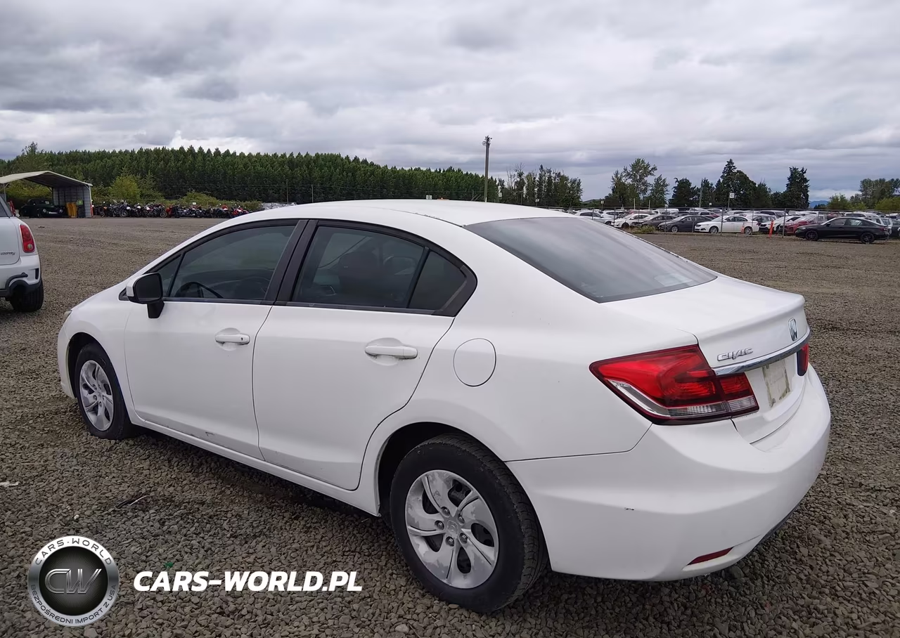 2014 Honda Civic Lx VIN:19XFB2F52EE208348 - 3