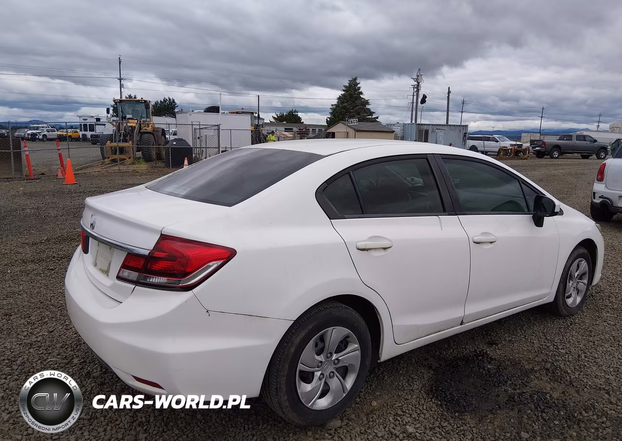 2014 Honda Civic Lx VIN:19XFB2F52EE208348 - 4