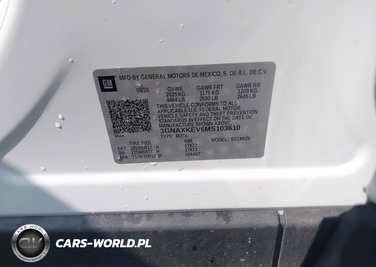 2021 Chevrolet Equinox Fwd Lt VIN:3GNAXKEV6MS103610 - 9