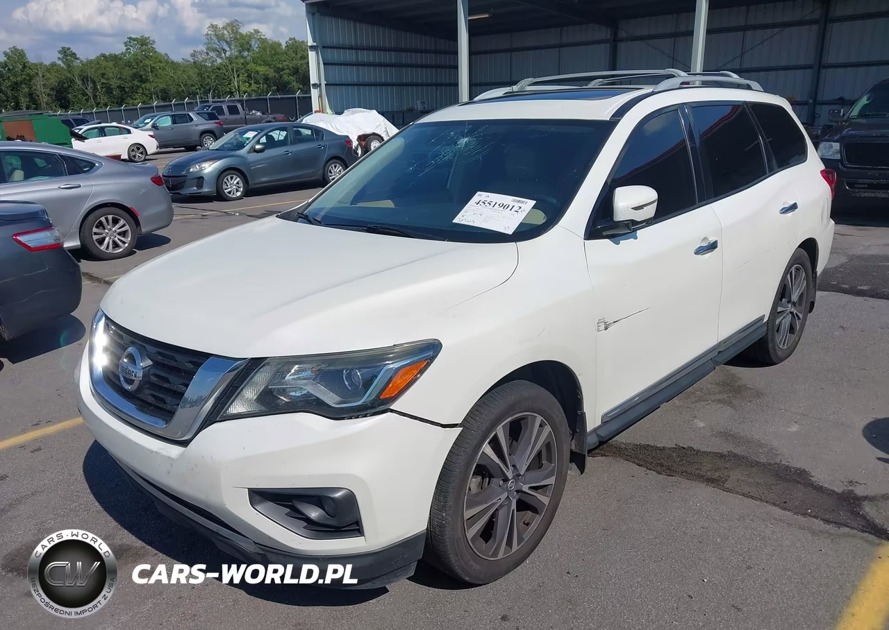 2017 Nissan Pathfinder Platinum VIN:5N1DR2MN9HC902175 - 2
