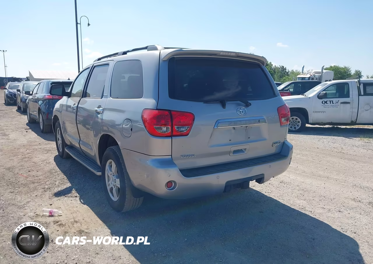 2008 Toyota Sequoia Limited 5.7L V8 VIN:5TDBY68A38S000360 - 3